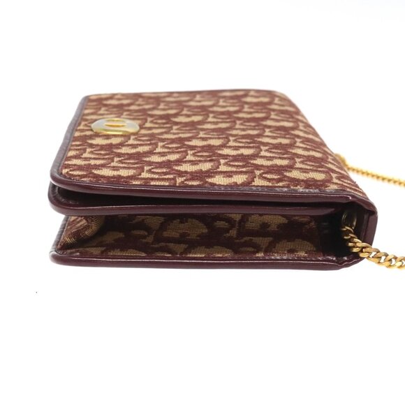 Christian Dior Trotter Canvas Chain Shoulder Bag - Picture 6 of 16